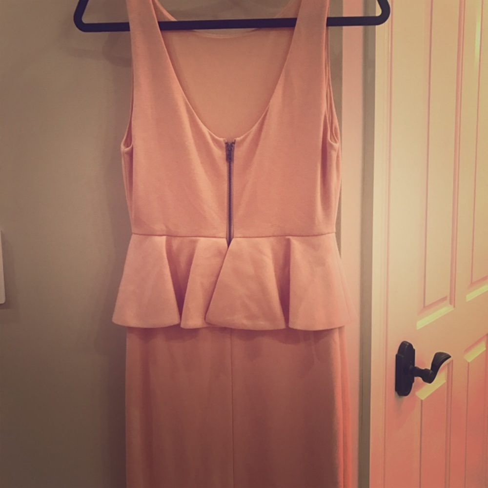 Peplum dress